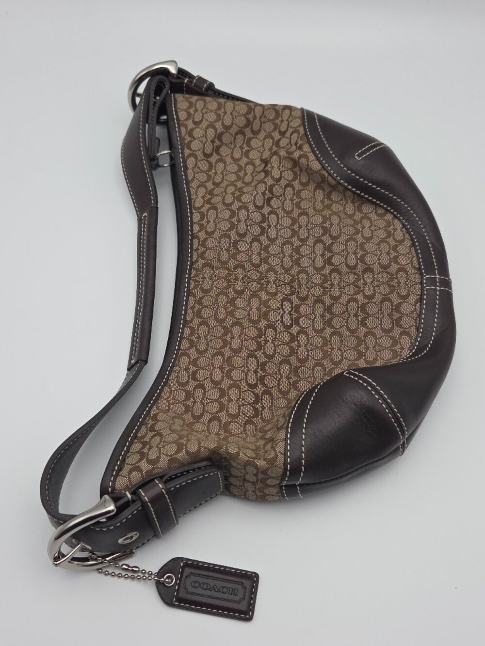 Vintage Coach Soho 6351 Mini Hobo with Paperwork